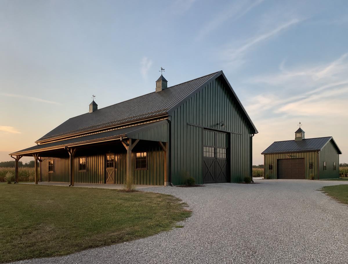 Concept image representing barns & outbuildings